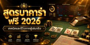 สูตรบาคาร่า ฟรี เทคนิคและรีวิวจากผู้เล่นจริง